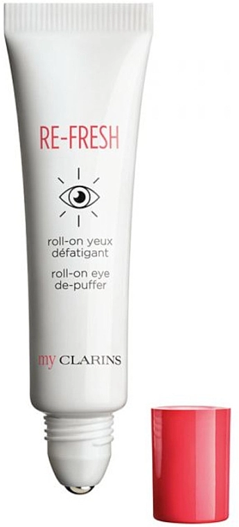 Clarins Крем-ролер для повік My Re-Fresh Roll-on Eye De-Puffer - фото N1