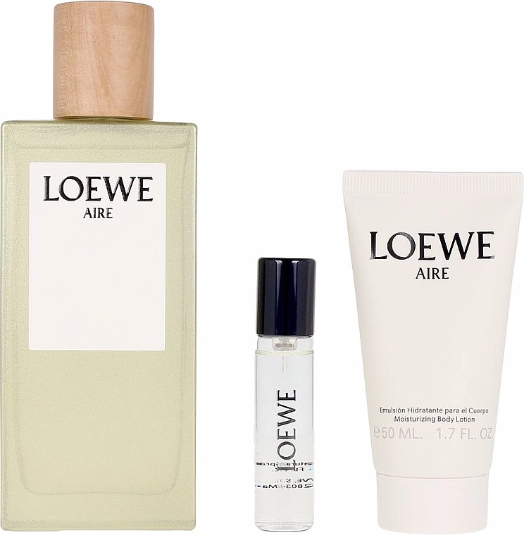 Loewe Aire Набір (edt/100ml + b/lot/50ml + edt/10ml) - фото N2