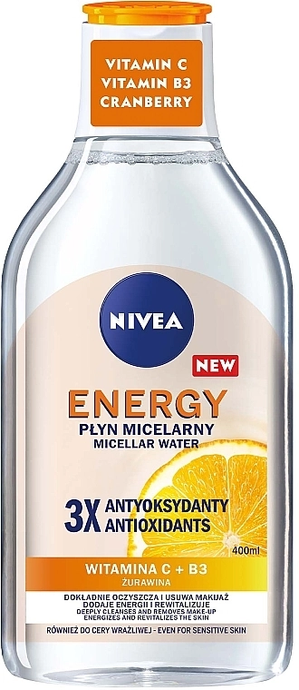 Nivea Набор Xmas Q10 Energy (d/f/cr/50ml + micellar/w/400ml) - фото N3