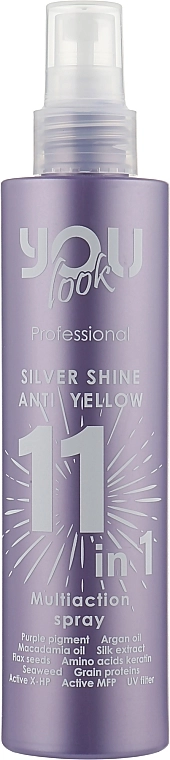 You look Professional Мультиспрей мгновенного действия для блондинок 11 в 1 Multiaction Spray 11 in 1 - фото N1