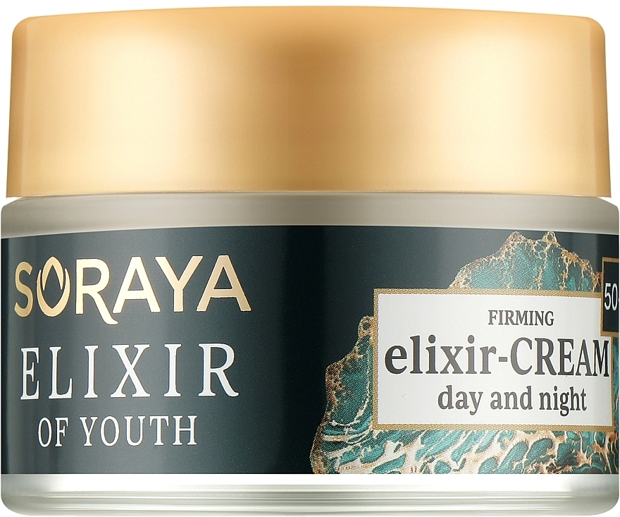 Soraya Зміцнювальний крем-еліксир для обличчя Youth Elixir Firming Cream-Elixir 50+ - фото N1