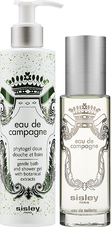 Sisley Eau De Compaigne Together Gift Set Набор (edt/100ml + sh/gel/250ml) - фото N2