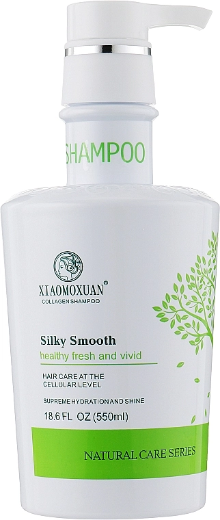 Xiaomoxuan Шампунь для волосся з колагеном Silky Smooth Shampoo - фото N2