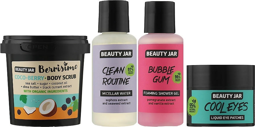 Beauty Jar Набір, 4 продукти Meant To Be Loved Face Body Gift Set - фото N2