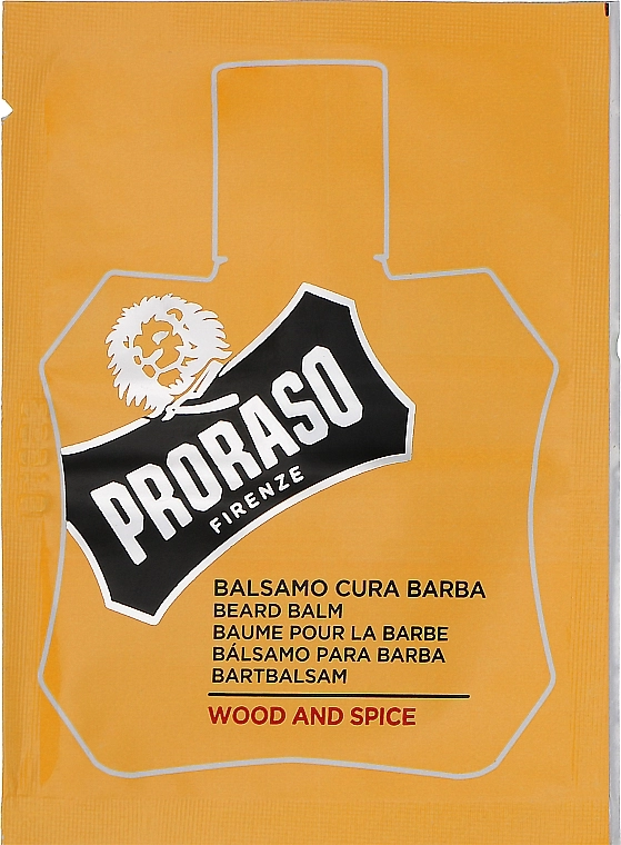 Proraso Бальзам для бороды Wood & Spice Beard Balm (пробник) - фото N1