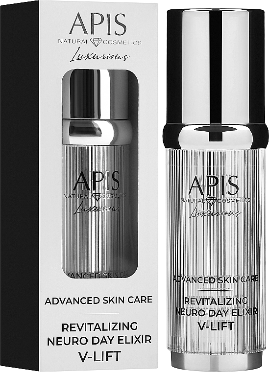 APIS Professional Восстанавливающий дневной эликсир Advanced Skin Care Revitalizing Neuro Day Elixir V-Lift - фото N2