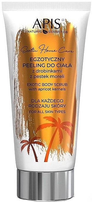 APIS Professional Скраб для тіла з абрикосовими кісточками Apis Professional Exotic Home Care Body Scrub - фото N1