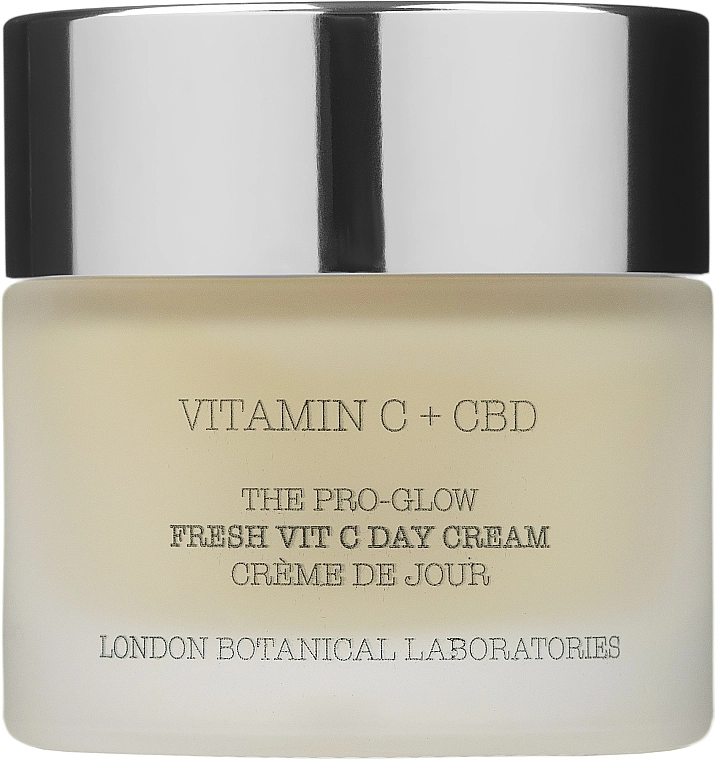 London Botanical Laboratories Крем для обличчя денний Vitamin c + CBD The Pro-Glow Fresh Vit C Day Cream - фото N1