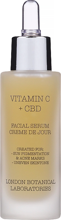 London Botanical Laboratories Сироватка для обличчя Vitamin C + CBD Serum - фото N1