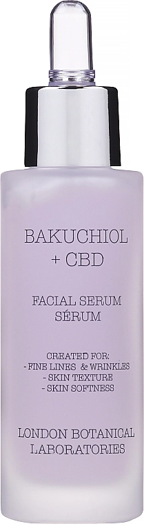 London Botanical Laboratories Сироватка для обличчя Bakuchiol + CBD Serum - фото N1