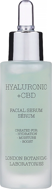 London Botanical Laboratories Сироватка для обличчя Hyaluronic Acid+CBD Moisture Surge Serum - фото N1