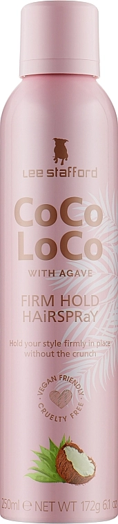 Lee Stafford Фиксирующий спрей для волос Coco Loco With Agave Coconut Hairspray - фото N1