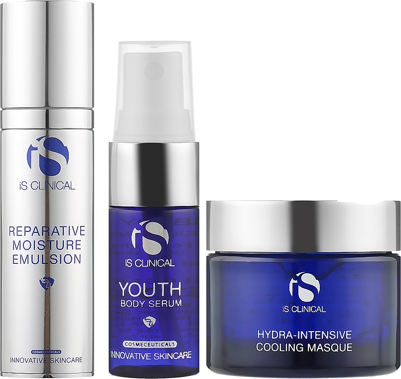 IS CLINICAL Набір Youthful Hydrattion Collection (cr/50g + ser/15ml + mask/50g) - фото N2