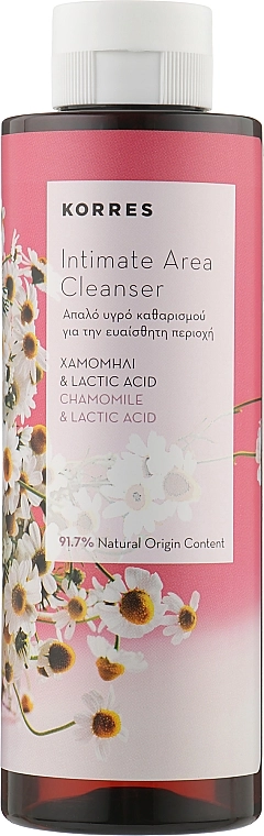 Korres Гель для інтимної гігієни з ромашкою Intimate Area Cleanser Chamomile & Lactic Acid - фото N1