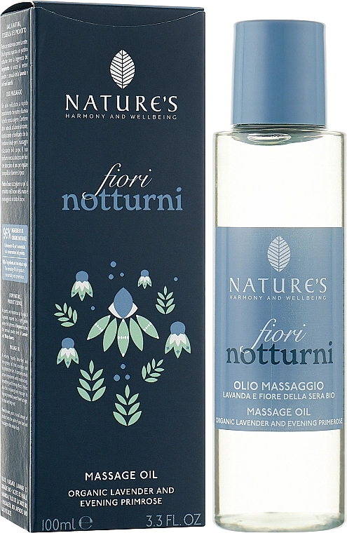 Nature's Масажна олія для тіла Night Flowers massage Oil - фото N2