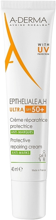 A-Derma Восстанавливающий крем Epitheliale A.H Ultra SPF50 Protective Repairing Cream - фото N1