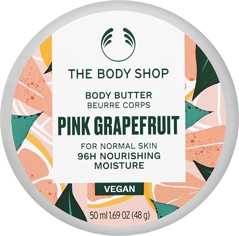 The Body Shop Масло для тела Pink Grapefruit 96H Nourishing Moisture Body Butter - фото N1