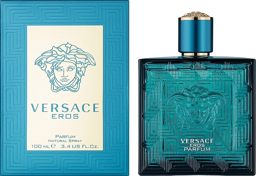 Парфуми для чоловіків - Versace Eros Parfum, 100 мл - фото N1