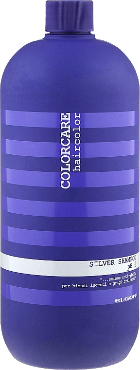 Elgon Шампунь, який нейтралізує жовтизну Colorcare Silver Shampoo - фото N3