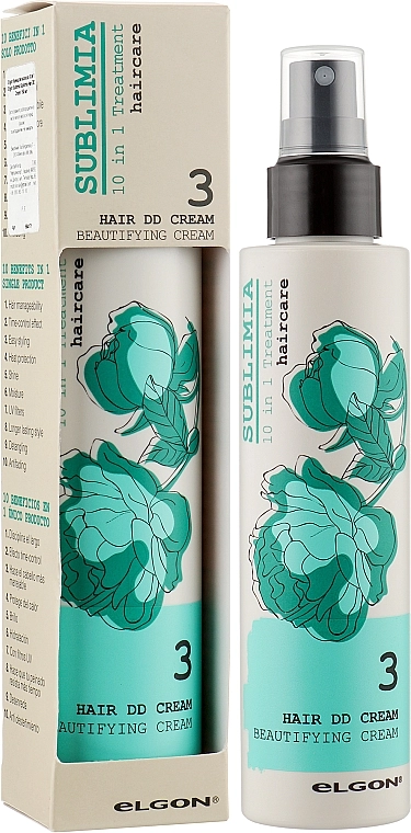 Elgon Крем для волосся "10 в 1" Sublimia Hair DD Cream - фото N2