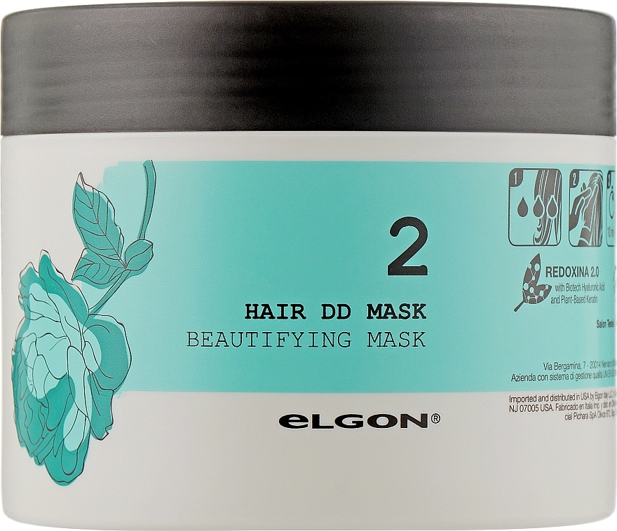 Elgon Живильна маска для волосся "10 в 1" Sublimia Hair DD Mask - фото N3