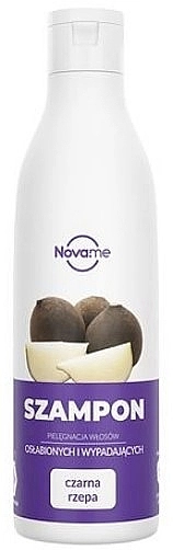 Novame Укрепляющий шампунь для волос "Черная репа" - фото N1
