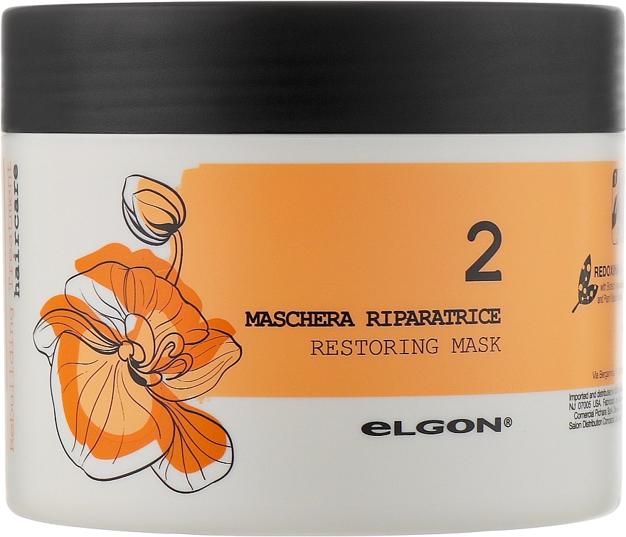 Elgon Маска для волосся "Інтенсивне відновлення" Refibra Restoring Mask - фото N2