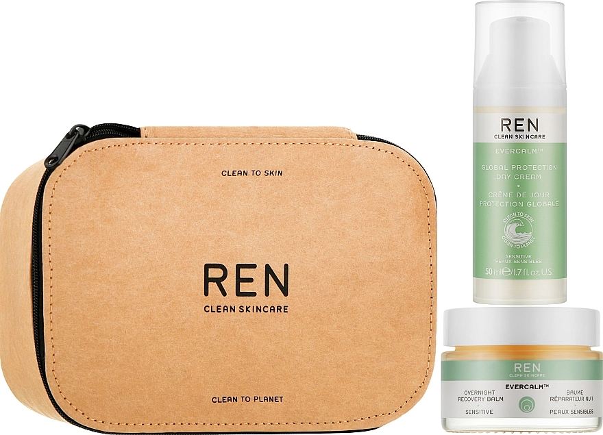 REN Набір Clean Skincare All is Calm Set (f/cr/50ml + f/balm/30ml) - фото N2