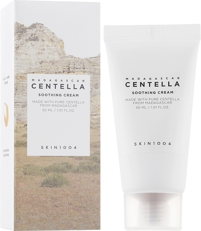 Інтенсивно заспокійливий крем з центеллою - SKIN1004 Madagascar Centella Soothing Cream, 30 мл - фото N2