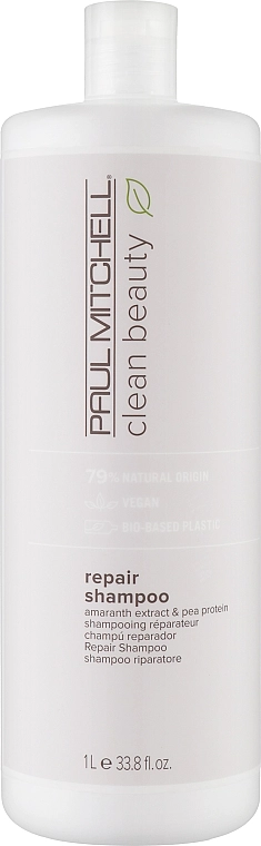 Paul Mitchell Шампунь відновлювальний Clean Beauty Repair Shampoo - фото N4