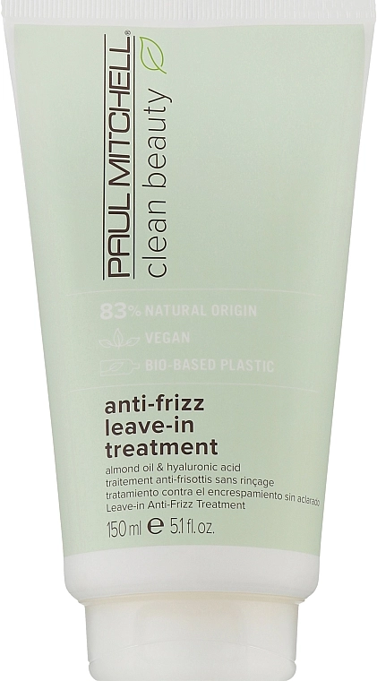Paul Mitchell Кондиціонер незмивний, для в'юнкого волосся Clean Beauty Anti-Frizz Leave-In Treatment - фото N1