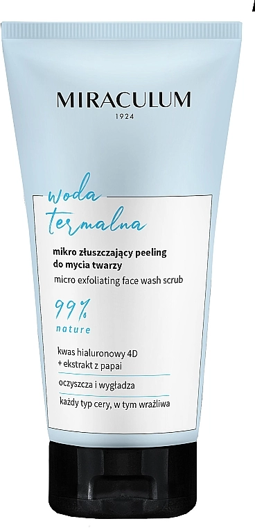 Miraculum Набір Woda Termalna (scrub/150ml + cr/mask/50ml + wipes/15pcs) - фото N4