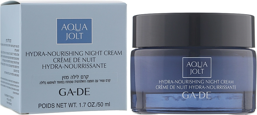 GA-DE Нічний живильний крем Aqua Jolt Night Hydra Nourishing Night Cream - фото N1