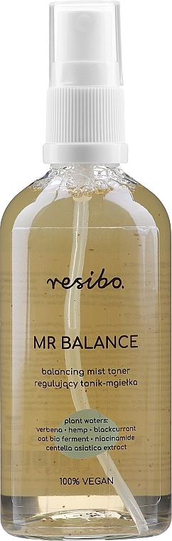 Resibo Регулювальний тонер для обличчя Mr Balance Balancing Mist Toner - фото N1