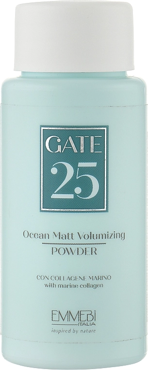 Emmebi Italia Матова пудра для об'єму волосся Gate 25 Ocean Matt Volumizing Powder - фото N1