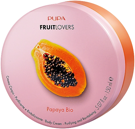 Pupa Крем для тела с экстрактом папайи Fruit Lovers Body Cream - фото N1