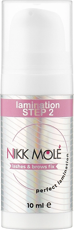 Nikk Mole Perfect Lamination Step 2 Професійний засіб для ламінування вій і брів - фото N1