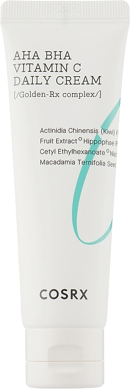 CosRX Обновляющий крем с кислотами и витамином C Refresh AHA BHA Vitamin C Daily Cream - фото N1