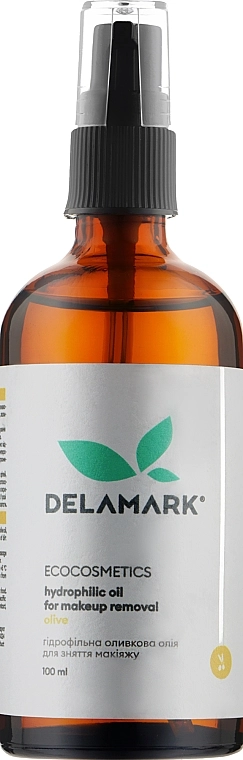 Delamark Гидрофильное масло для удаления макияжа "Оливковое" Hydrophilic Olive Oil For Makeup Removal - фото N1