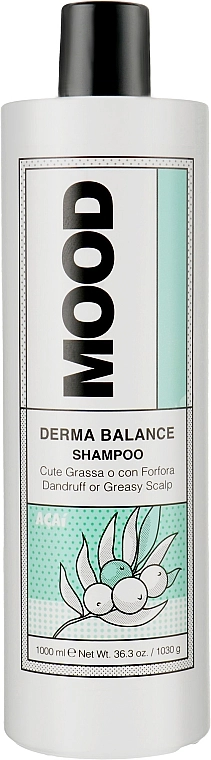 Mood Шампунь для жирной кожи головы и против перхоти Derma Balance Shampoo - фото N3