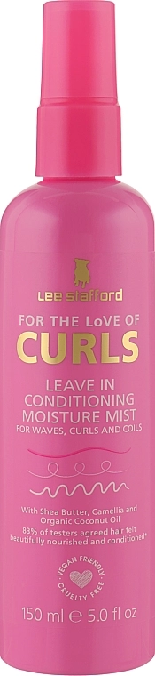 Lee Stafford Спрей-кондиционер для волнистых и кудрявых волос For The Love Of Curls Leave In Conditioning Moisture Mist - фото N1