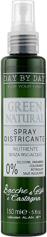 Alan Jey Спрей для облегчения расчесывания Green Natural Spray Districante - фото N1