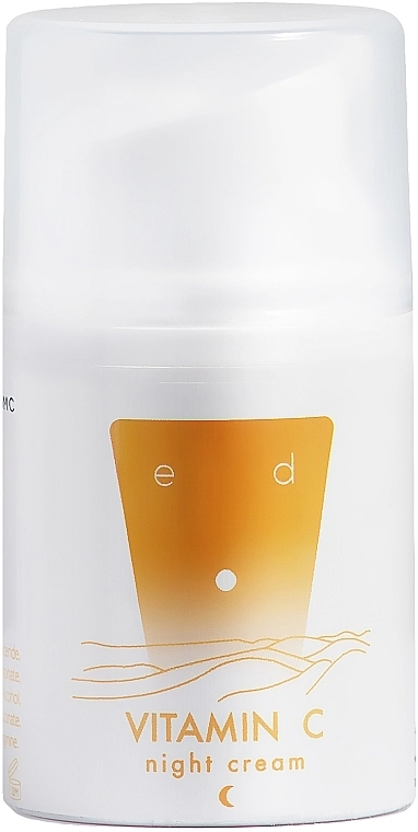 Ed Cosmetics Нічний крем для обличчя з вітаміном C Vitamin C Night Cream - фото N1