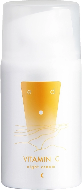 Ed Cosmetics Нічний крем для обличчя з вітаміном C Vitamin C Night Cream - фото N3