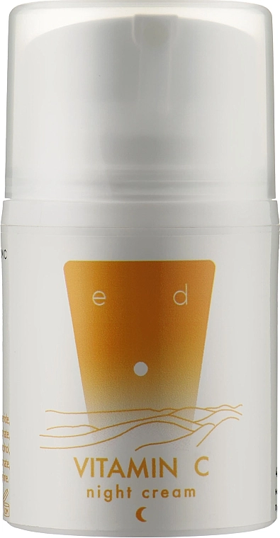 Ed Cosmetics Нічний крем для обличчя з вітаміном C Vitamin C Night Cream - фото N6