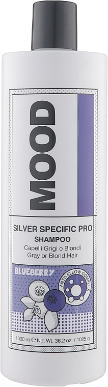 Mood Шампунь, який нейтралізує жовтизну Silver Specific Shampoo - фото N3