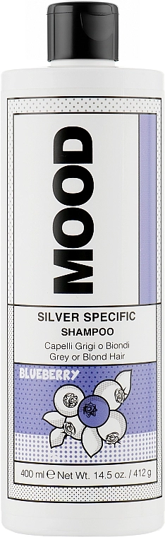 Mood Шампунь нейтрализующий желтизну Silver Specific Shampoo - фото N1