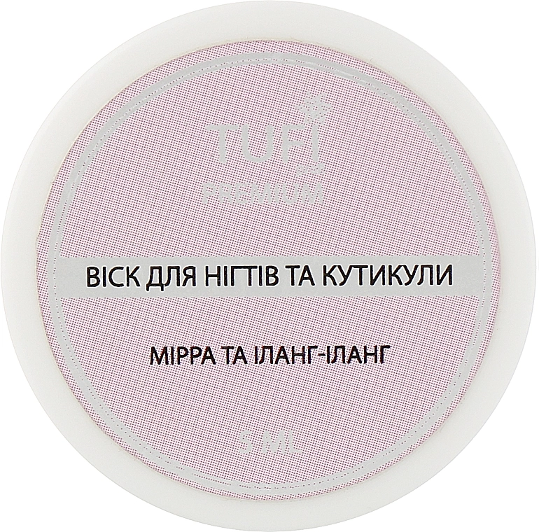 Tufi profi Воск для ногтей и кутикулы "Мирра и иланг-иланг" Premium - фото N1