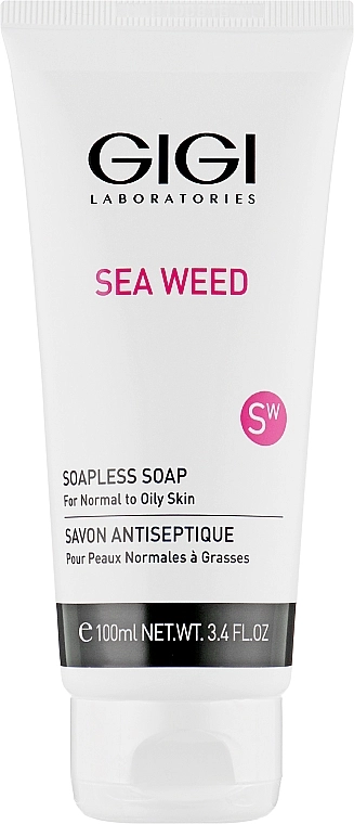 Gigi Непенящееся мыло для умывания Sea Weed Soapless Soap - фото N1