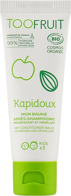 TOOFRUIT Кондиціонер для волосся "Яблуко-мигдаль" Detangling And Nourishing Conditioner Balm (міні) - фото N1
